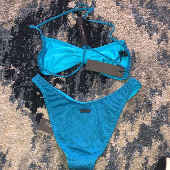 Sparkle Swimsuit Set with Bag. (STEVIE Sparkle) - Picture 3 of 4